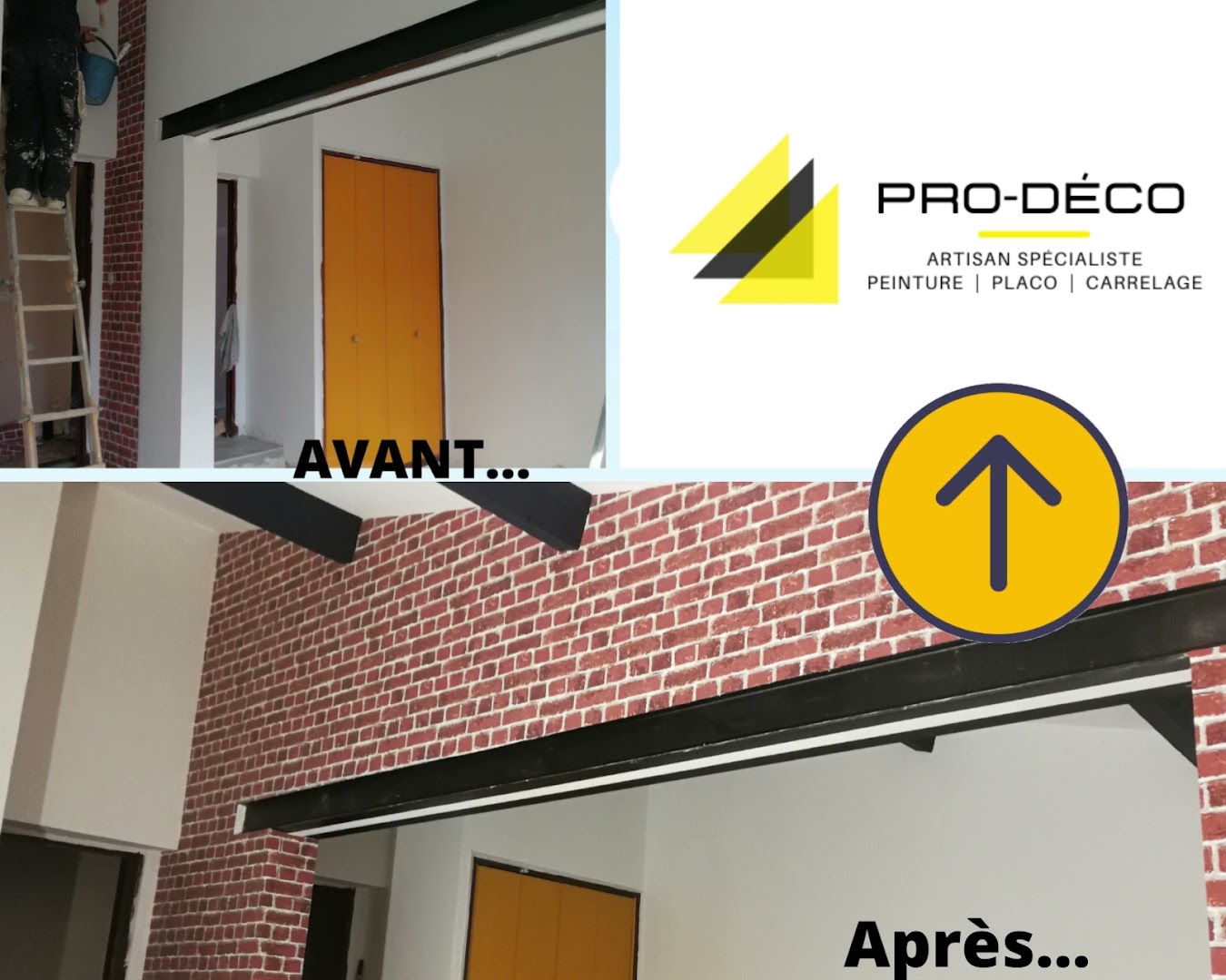 PRO-DECO - Artisan Spécialiste - Peinture - Placo - Carrelage — Photos 1
